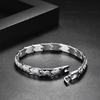 Hip Hop Waterproof 316L Stainless Steel Textured Bracelet / Diamond Cut Bracelet Men's Gift Bracelet Hypoallergenic Anti-tarnish