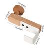 Multiple Purpose Cabinet Hook with Iron & Wood Space Saving Door Mount Hook 4pcs for Hanging Items In Various Rooms Saving