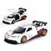 AAZN1 [Boxed] 1:36 Alloy Racing Model Boy Three Doors Pull Back Graffiti Car Gift Wholesale Cross-border