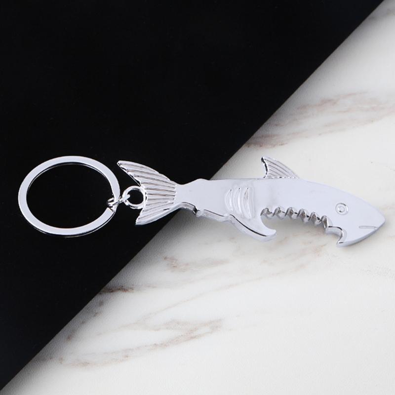 Bottle Opener with Keychain, Zinc Alloy Beer Opener Classic Mini Opener Durable Pocket Key Ring Bottle Opener Funny Gift