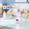 HEPA Air Purifier 15dB Quiet Sleep Mode. Smart Air Purifiers with App for Pet Hair