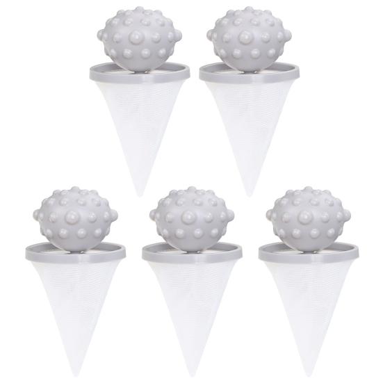 Nyttig Enkel å bruke Arbeidsbesparende polyester Vaskemaskin Klesvask Ball Husholdningsartikler Klær Vaskeballer