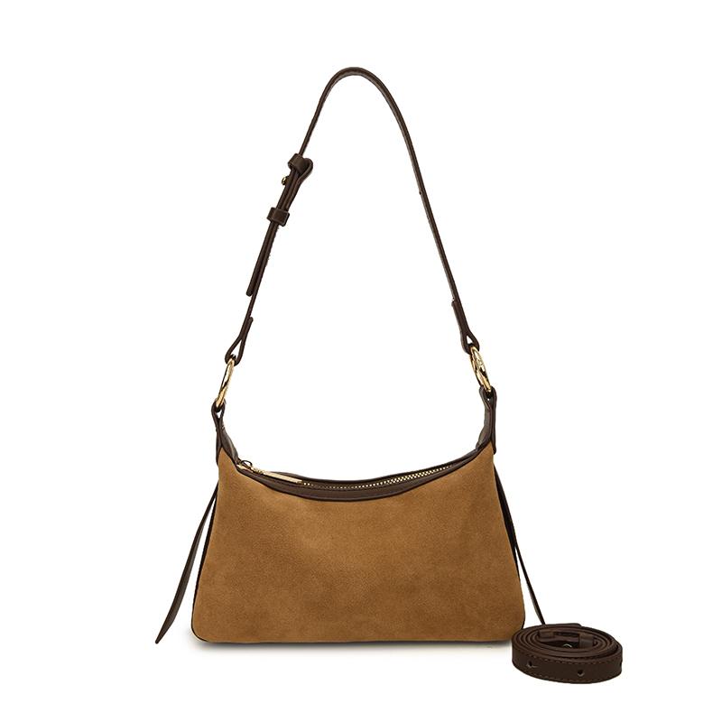 Deerskin Velvet Luxury Handbag Brand Designer High Quality Leather Women Crossbody Shoulder Bag Fashion Ladies Daily Use Bags