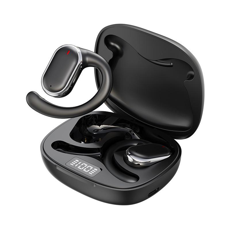 X93 Bluetooth 5.3 Ear-Hook: High Sound Quality, Comfortable Fit, Smart Display, Long Battery Life