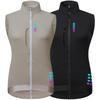 Womens Windproof Thermal Cycling Vest Sleeveless Fleece-Lined Winter Bike Jersey Road