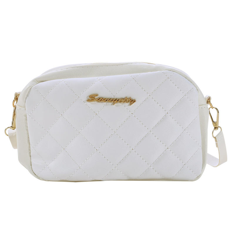 Vintage Embroidered Crossbody Shoulder Bag Women Fashion Small Square Bag Casual Mobile Phone Wallet