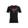 Project Rock T-Shirt Herren Schwarz 1371214-001