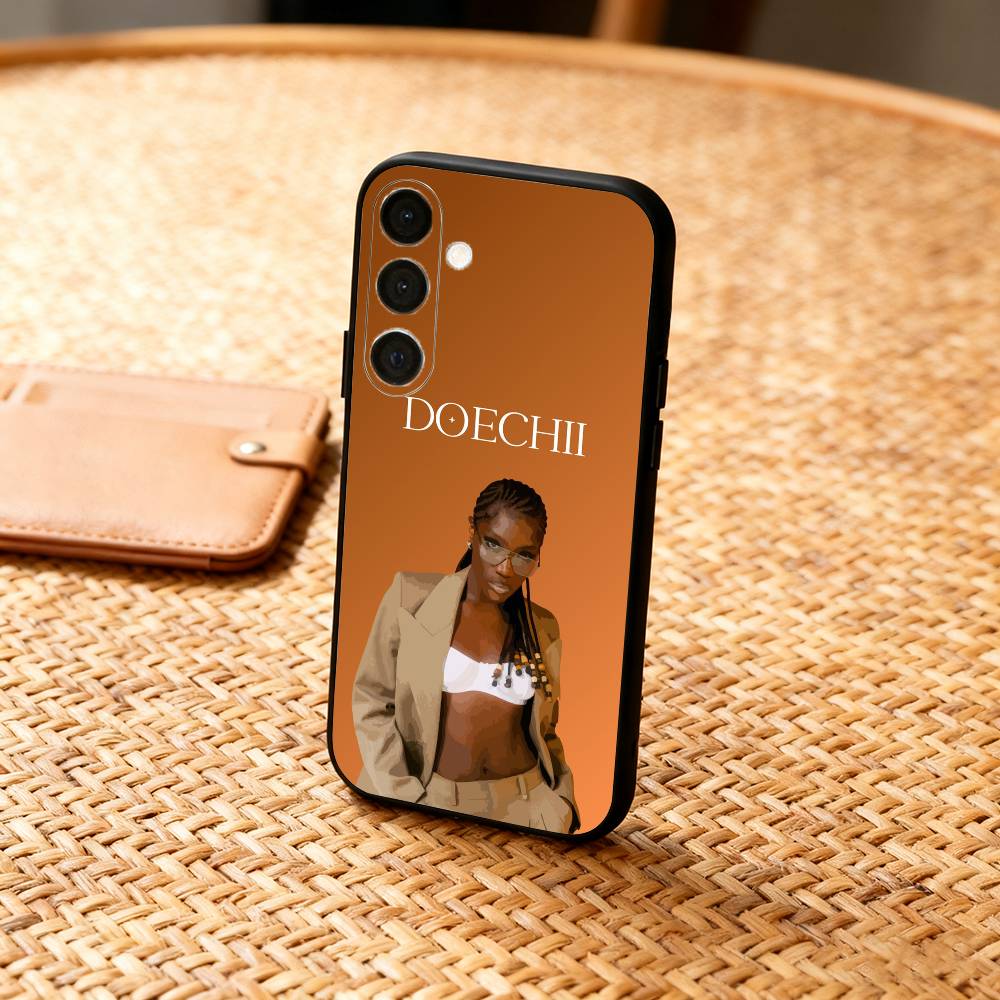 Rapper D-Doechii Phone Case For Samsung A73,72,71,53,52,51,22,91,80, Soft Black Cover Samsung a71 5g