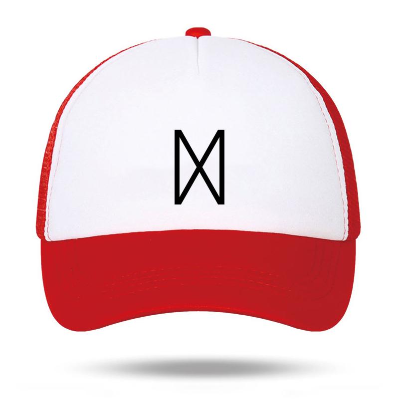 Viking Dagaz Rune Symbol Foam Trucker Hat Unisex All Black Mesh Back Snapback Cap Nordic Runes Summer Baseball Caps Casquette Homme