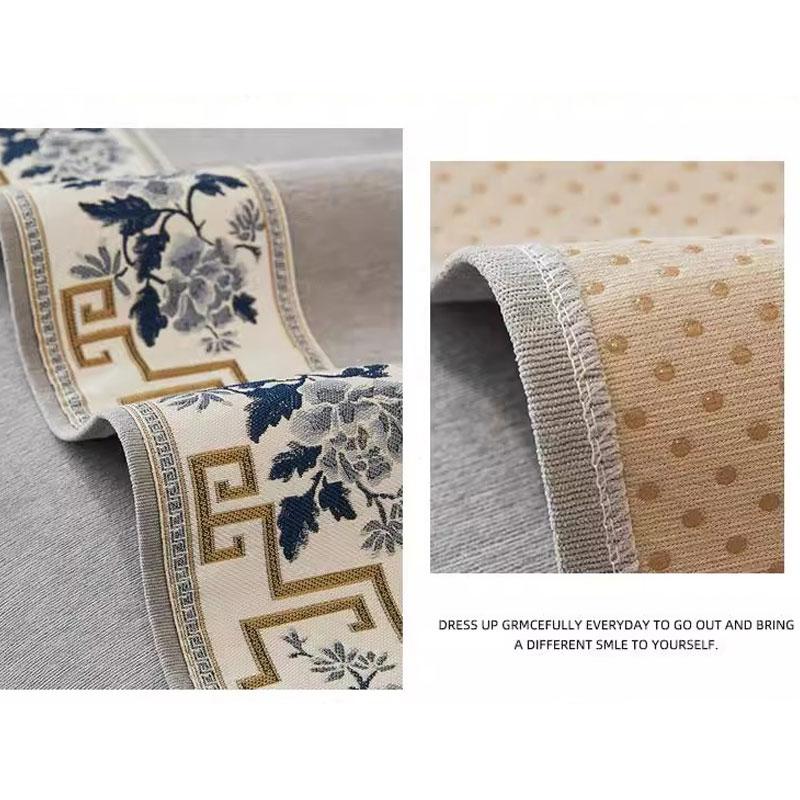 Solid Chenille Sofa Mat Delicate Lace Decor for All Seasons Living Room Non-slip Sofa Seat Cushion Couch Slipcover, Sofa Towel