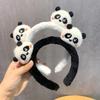 Plush Panda Hair Band Female Cute Three-dimensional Cartoon Animals Versatile Hair Accessories