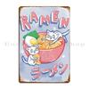 Neko Ramen Ashneal Metal Plaque Poster Pub Retro Custom Decoration Customize Tin Sign Poster