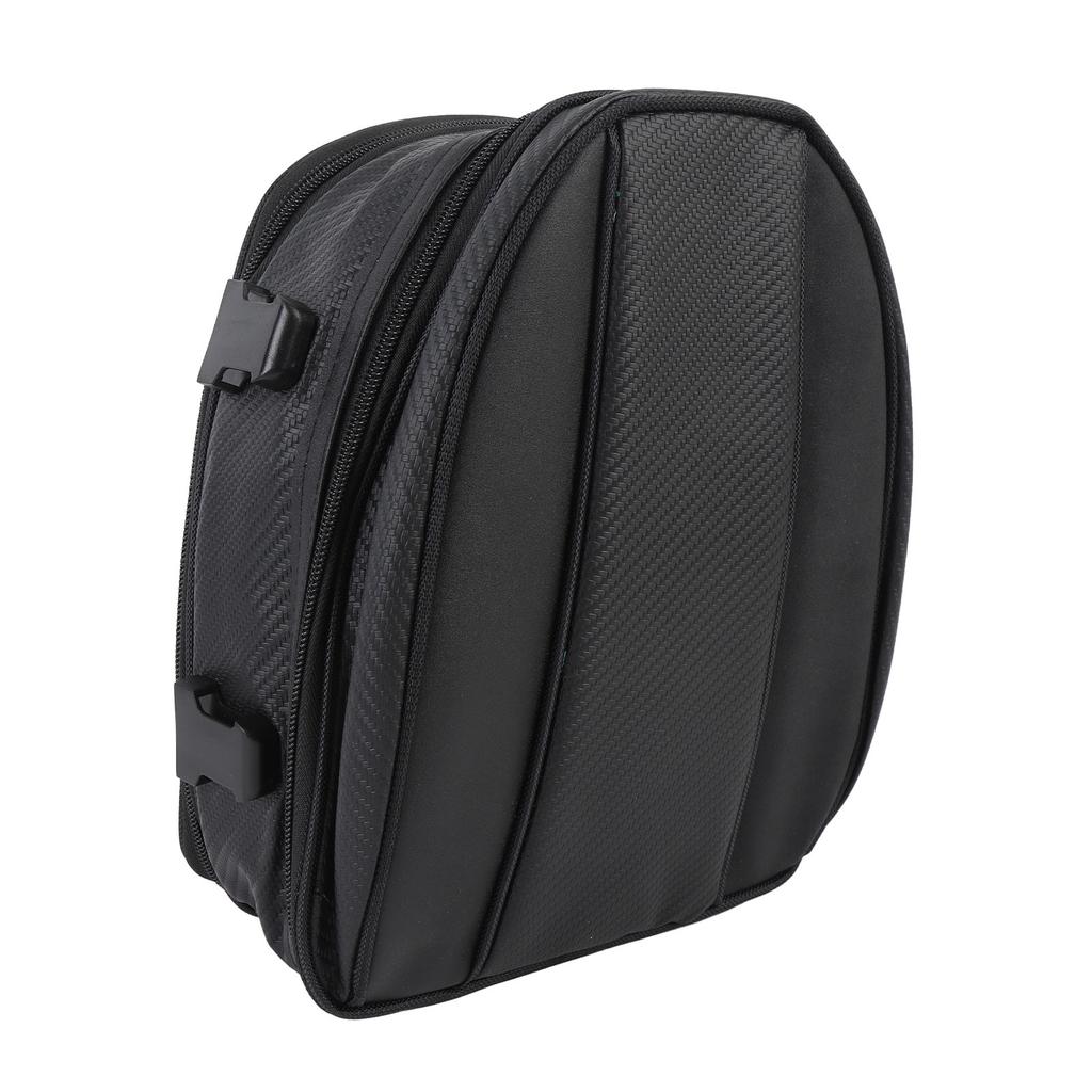 Motorcycle Tail Bag 7.5L To 10L Expandable Waterproofing Stylish Look Travel Luggage Bag with Rain Cover