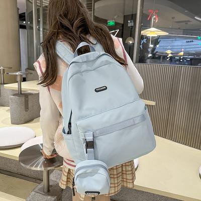 Japanese Casual Style Schoolbag Female, Large-Capacity Junior High School Student High School Backpack Niche Design Travel Backpack Male