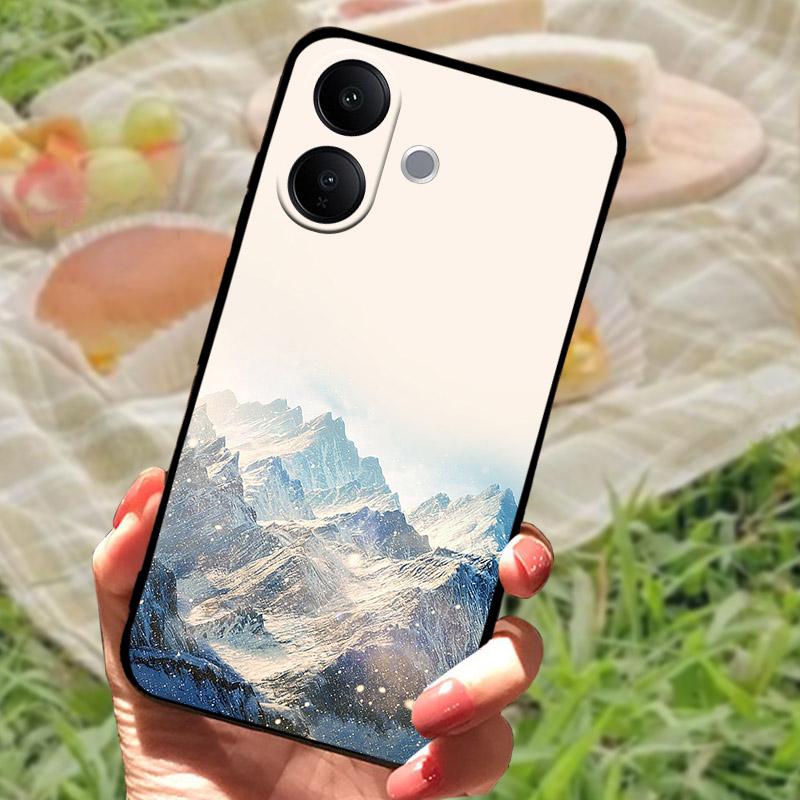 For Vivo V60 Lite 4G 5G 2025 Phone Case Fashion Painting Silicone Soft TPU Casing For VIVO V60Lite Shockproof Back Cover 6.77"