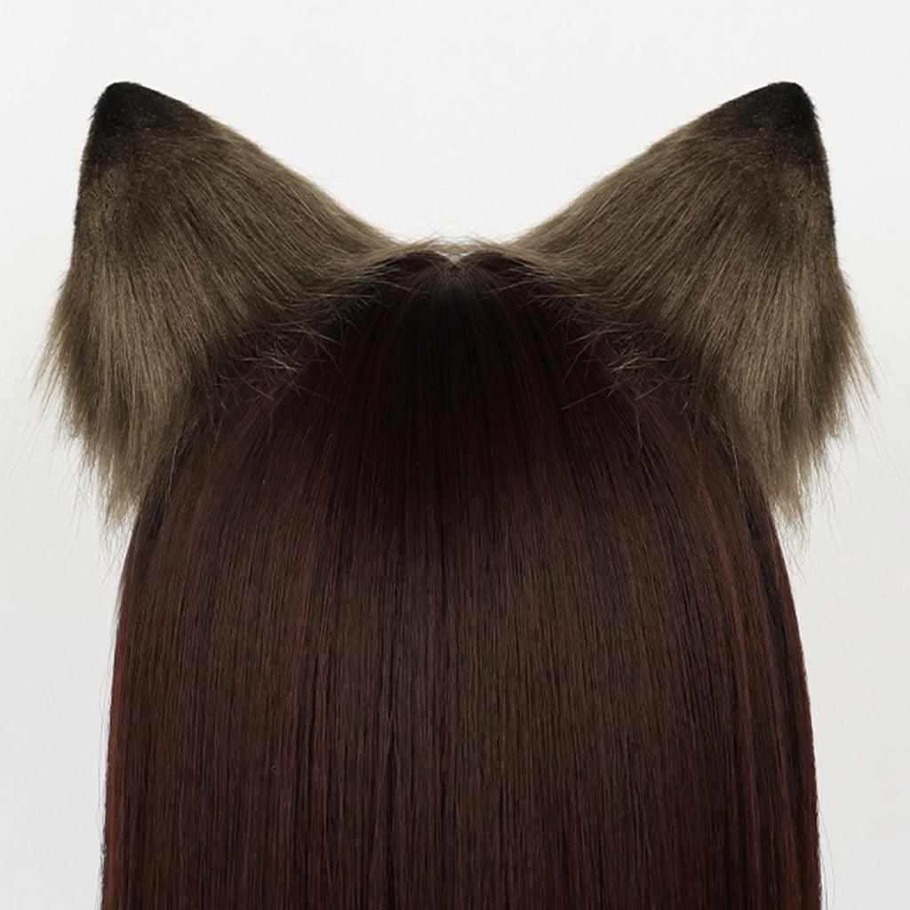 Cute Cat Ear Headband Plush Headpieces Comfortable Hair Accessory for Women and Girls Party Headwear Funny Hairband