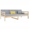 Daybed Without Mattress 90x190 Cm Solid Pine Wood