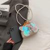 Fairy bag 2025 new small fragrant wind pearl chain bag trendy fashion sequins butterfly foreign style messenger shell bag