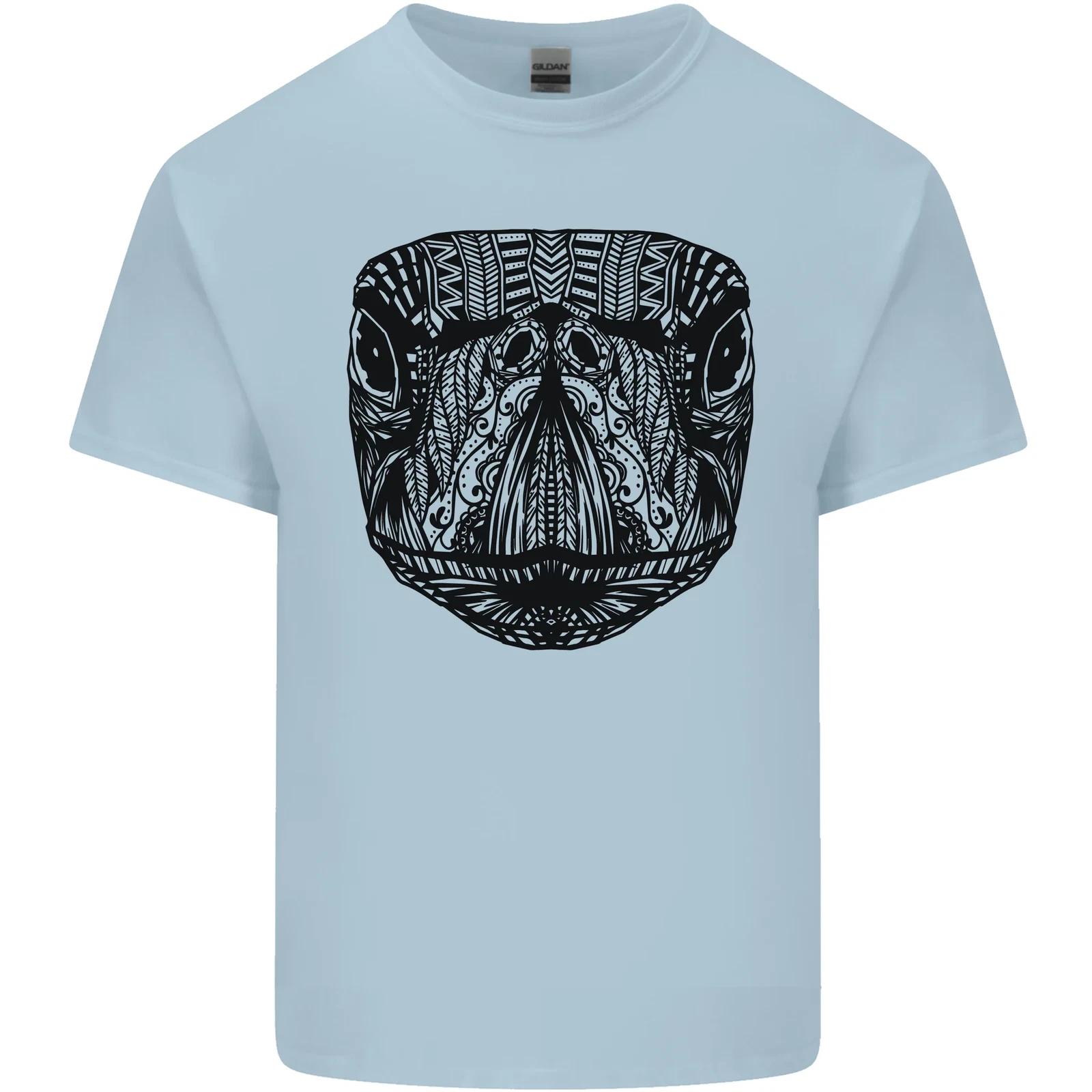 A Mandala Turtle Head Tribal Tortoise Kids T-Shirt Childrens S