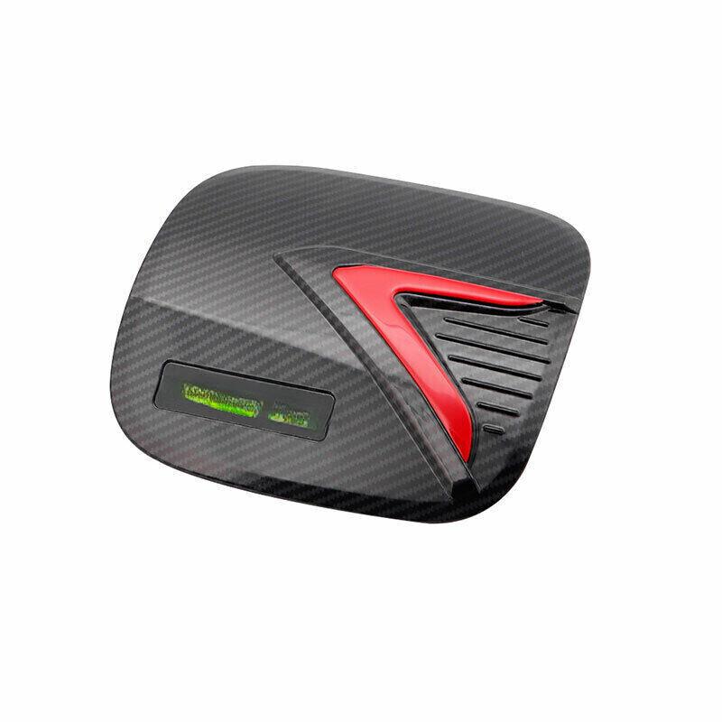 Carbon Fiber Fuel Gas Tank Cap Cover Trim For Mitsubishi Eclipse Cross 2018-2022
