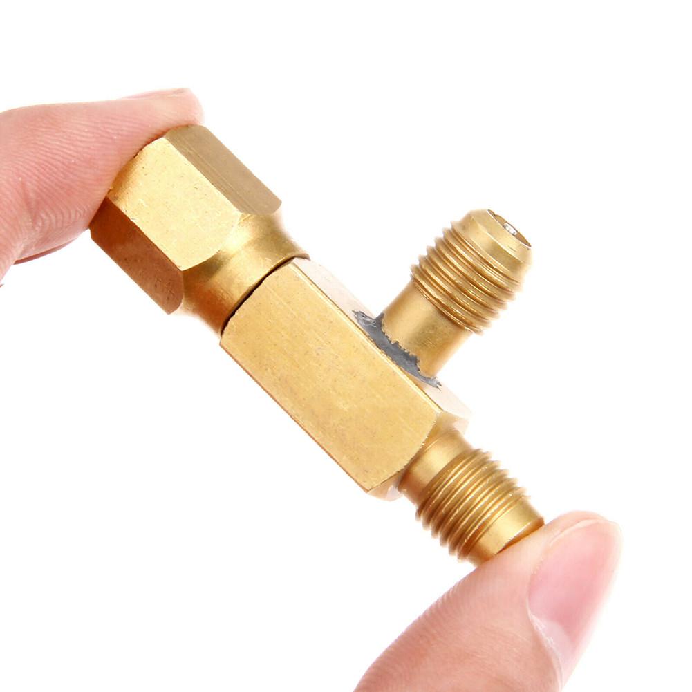 1/4X1/4X1/4\\\" T Type Adapter 1pc Add Gauge Manifold Pump
