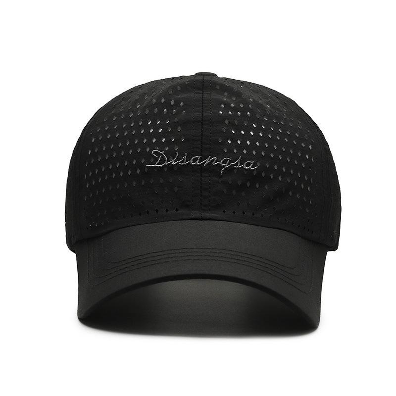 Summer Breathable Baseball Cap Men Sunscreen Sun Hat Embroidered Letter Quick-Drying Cap