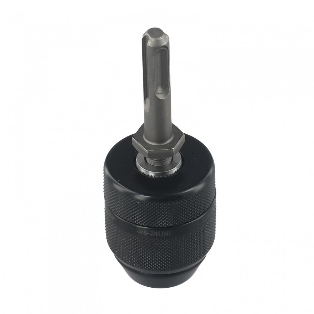 Adapter Drill Chuck 0.8-10 Mm 2Pcs Black Drill Chuck