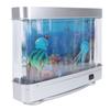 Fake Fish Tank Lamp with Moving Fish LED White Light USB 5V Plug In Artificial Aquarium Lamp for Desktop Bedroom