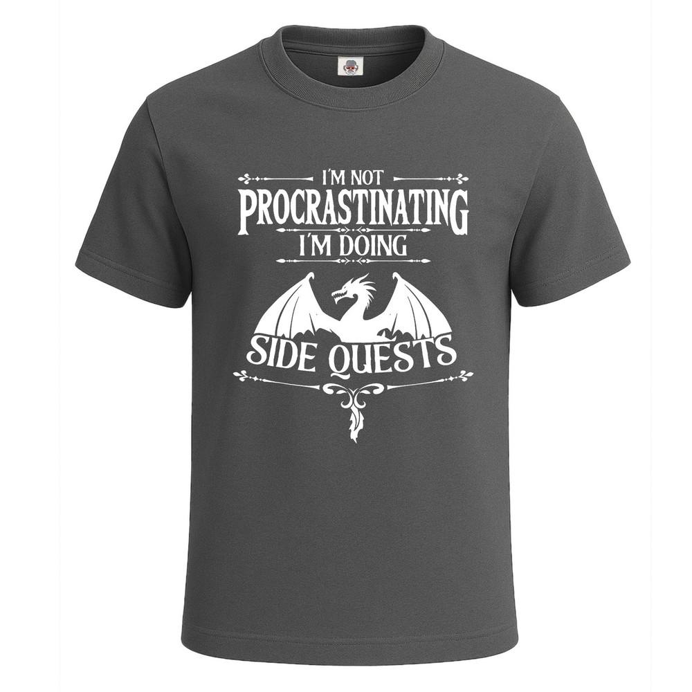 Im not procrastinating im doing graphic funny tshirt for mens novelty tee top 2XL