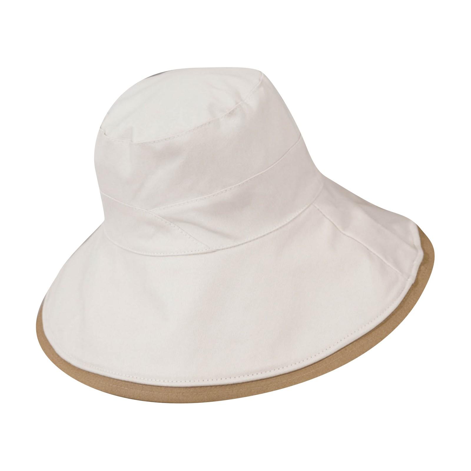 

Шляпа большого размера, женская летняя шляпа от солнца, шляпа-ведро от солнца One Size бежевый