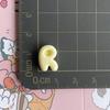 Resin Alphabet Letter Charms 26Pcs Cute Bubble Design Pastel Full A-Z Set for DIY Necklace Bracelet Friendship Gifts