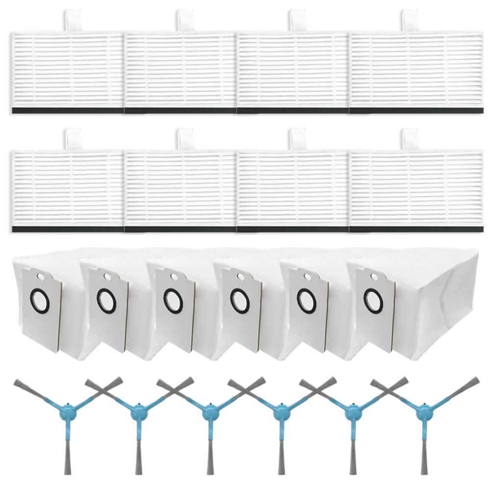 For Conga 9990 AI  For Conga 9590 Filter Bag Side Brush Kit Vacuum Cleaner Accessories Cleaning Spare To Replace