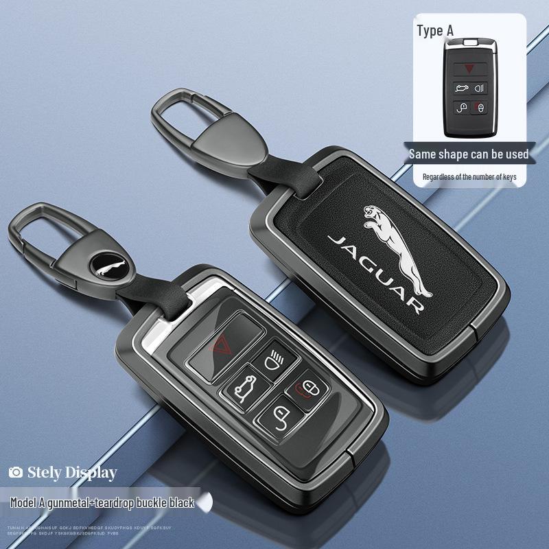 Jaguar Key Cover: Fits XFL, XEL, E-Pace, F-Pace, F-Type, I-Pace, XJ, XE - Women's Protective Car Shell