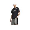 Li Ning CBA Serie Team Liaoning Sportlich Mode Lässig Stretch Bedruckt Rundhals Bequem Sommer Basketball Kurzarm T-Shirt AHSVC33-2