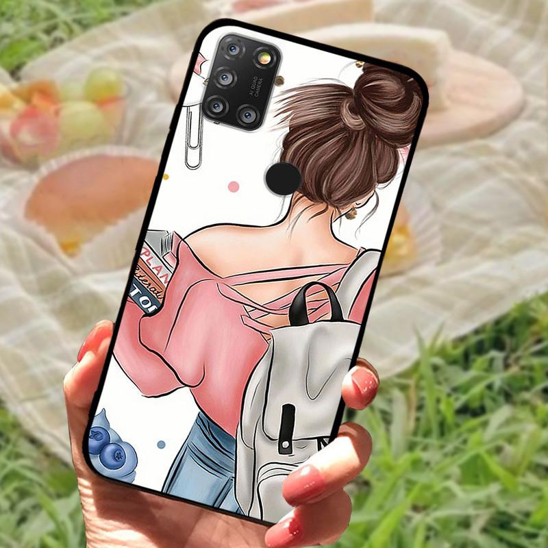 For Alcatel 3X 2020 Case Marble Silicon Back Cover Phone Case For Alcatel 5X 5061 / 3X 2020 4 Cameras Cases Soft Bumper Funda