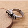 European And American Personality Creative Retro Punk Fashion Lighter Alloy Men 'S Ring Jewelry 