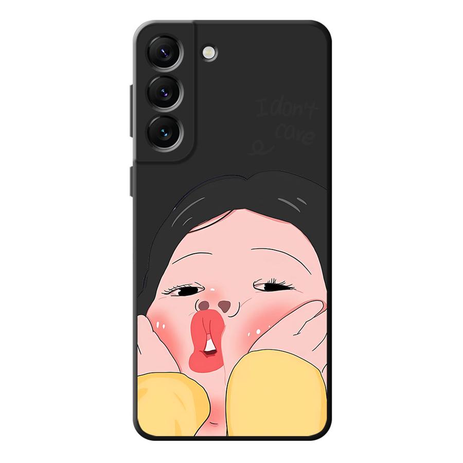 Funny Cute Girl Boy Design Phone Case for Samsung Galaxy S24 Ultra S21 5G S22 Plus S23 Ultra S21 FE S20 S23 FE S21 Silicone