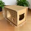 Golden Silk Hamster Villa: Interactive Wooden House with Platform, Climbing Ladder, and Hiding Spots - Complete Set for Landscaping.