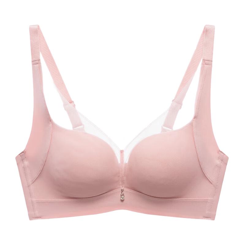 Oudifen Seamless Antibacterial Wireless Push-up Bra XB3536 85B