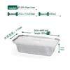 Handun Aluminum Foil Takeaway Containers