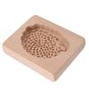 Carved Wooden Gingerbread Cookie Mold Biscuit Chocolate Press Mold 3D Baking Hedgehog Stamp Mould