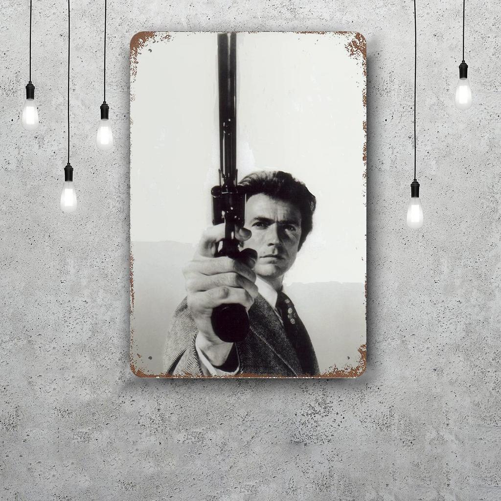 Clint Eastwood Metal Signs wall decor Vintage Tin Signs Captain Metal Poster Decor for Bar Pub Club Wall Decoration