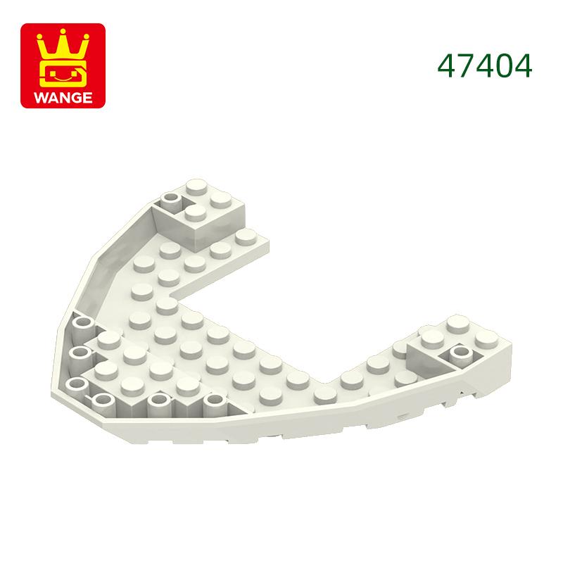 7Pcs/lot 47404 Bow and Stern Creating Pieces Moc Deck Accessories Fits with Bricks Children Kids Play kits Building Assembly Perfect Gift Box