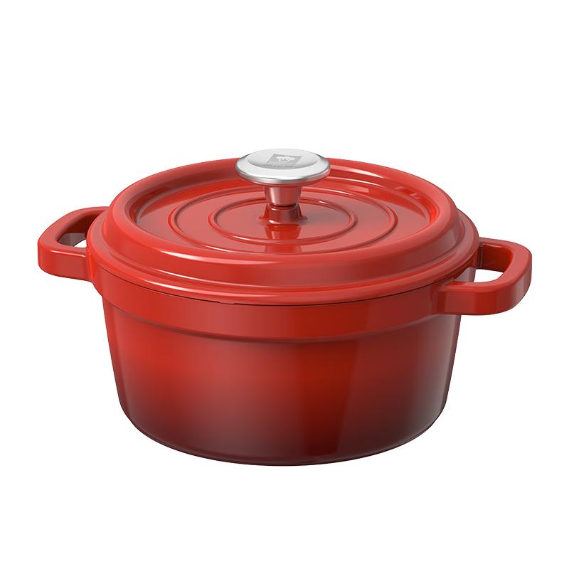 Kumbach Colorful Enamel Cast Iron Soup Pot