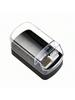 Nail Drill Bits Storage Box with 30 Holes and Cleaning Brush Manicure Salon Grinding Head Holder Nail Art Accessory Organizer
