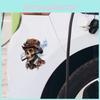 Skeleton Smoking Halloween Pattern Home Paste Decoration For Wall And Car