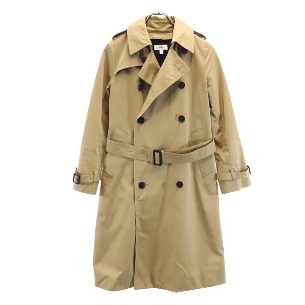 

HYKE with liner trench coat 1 Beige 2way Made in Japan Women Used