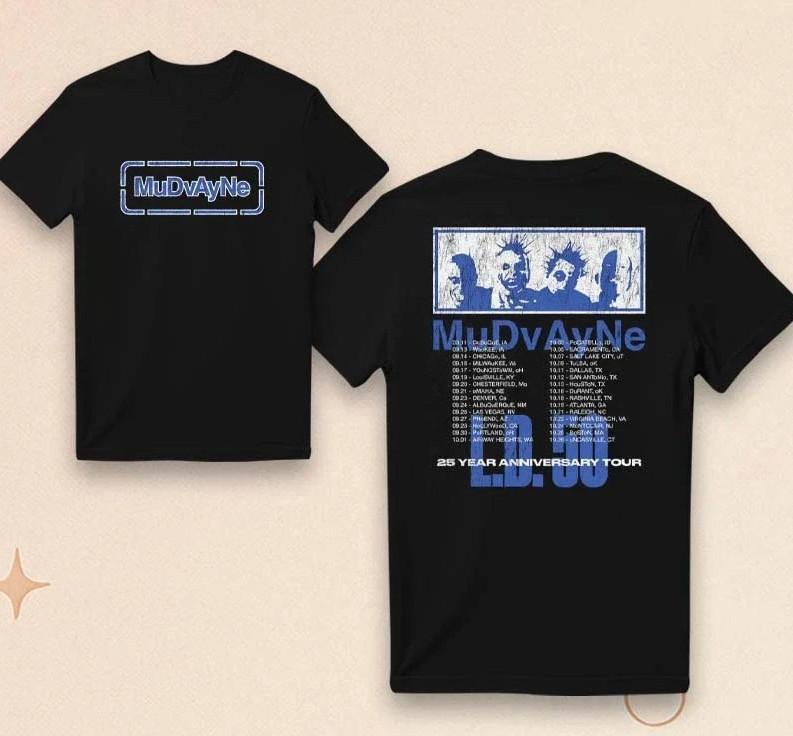 MUDVAYNE Tour 2026 Concert Fan Gifts Unisex T-ShirtT-Shirt shirt L