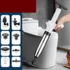 Toilet Unclogger Heavy Duty Vacuum Seal Plunger with 120-Degree Tilt Head Bathroom Clog Remover Clog Remover Tool