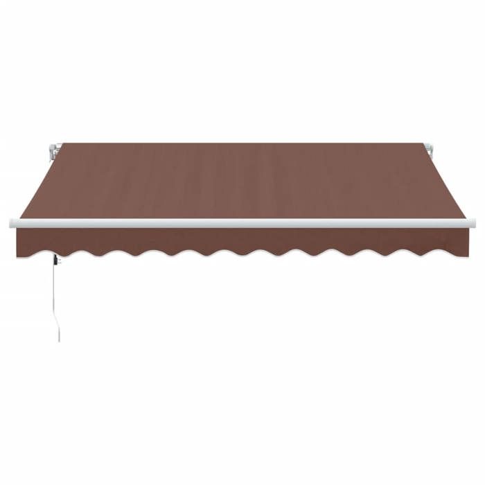VidaXL Auvent rétractable automatique marron 300x250 cm 3215375